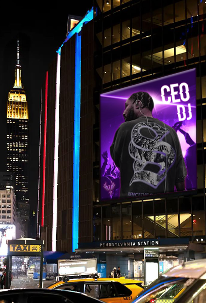 Image gallery marquee